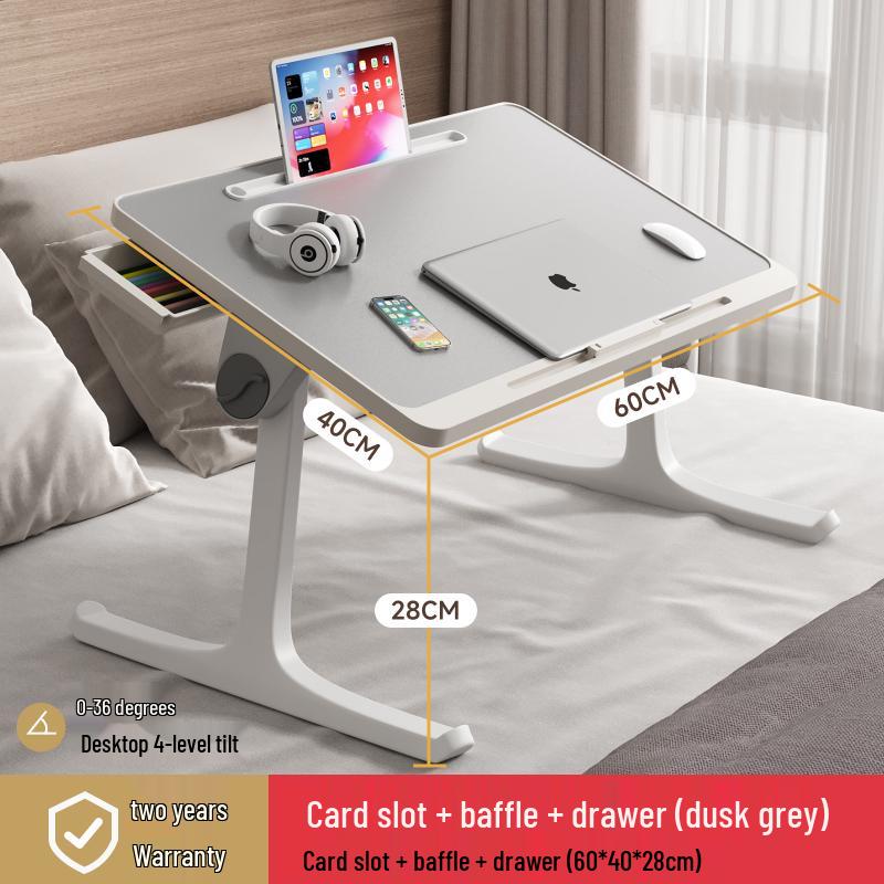 Baipu Foldable Bedside Table for Bedroom, Office, or Dorm 