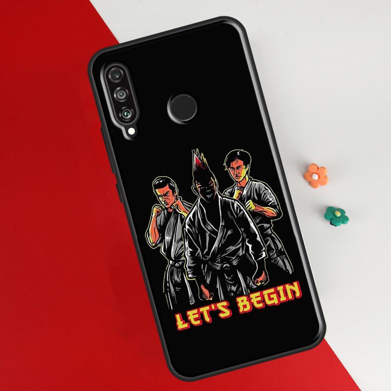 Cobra Kai Snake Anime Case For Honor 50 8X 9X 10i Cover For Huawei P30 P40 Lite P50 P20 Pro P Smart 2019 Nova 5T
