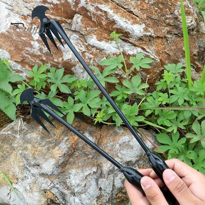 Weed Puller Tool with Long Handle High Hardness Corrosion Resistant Multipurpose Manual Uprooting Garden Weed Pulling Tool