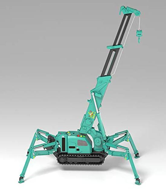 Good Smile Company MODEROID Crab Crane Maeda Manufacturing Crab Crane Scale Assembled Plastic Model Kit Second Resale [Green] 1/20