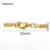 18K Gold Plated Brass Lobster Clasps Connector,Clasps For Jewelry,DIY Bracelet Jewelry Making Accessories