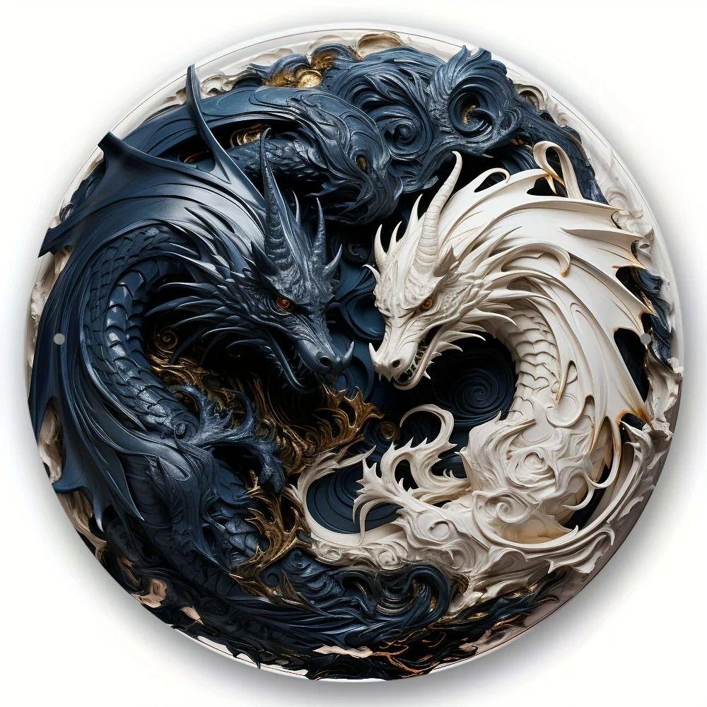 2D Flat Metal Wall Sign Decor