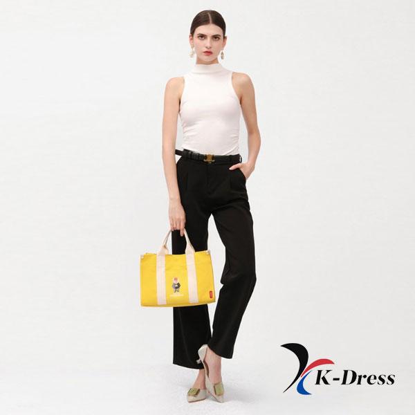 RaelaBear Korea Canvas Shoulder Tote Cross Bag