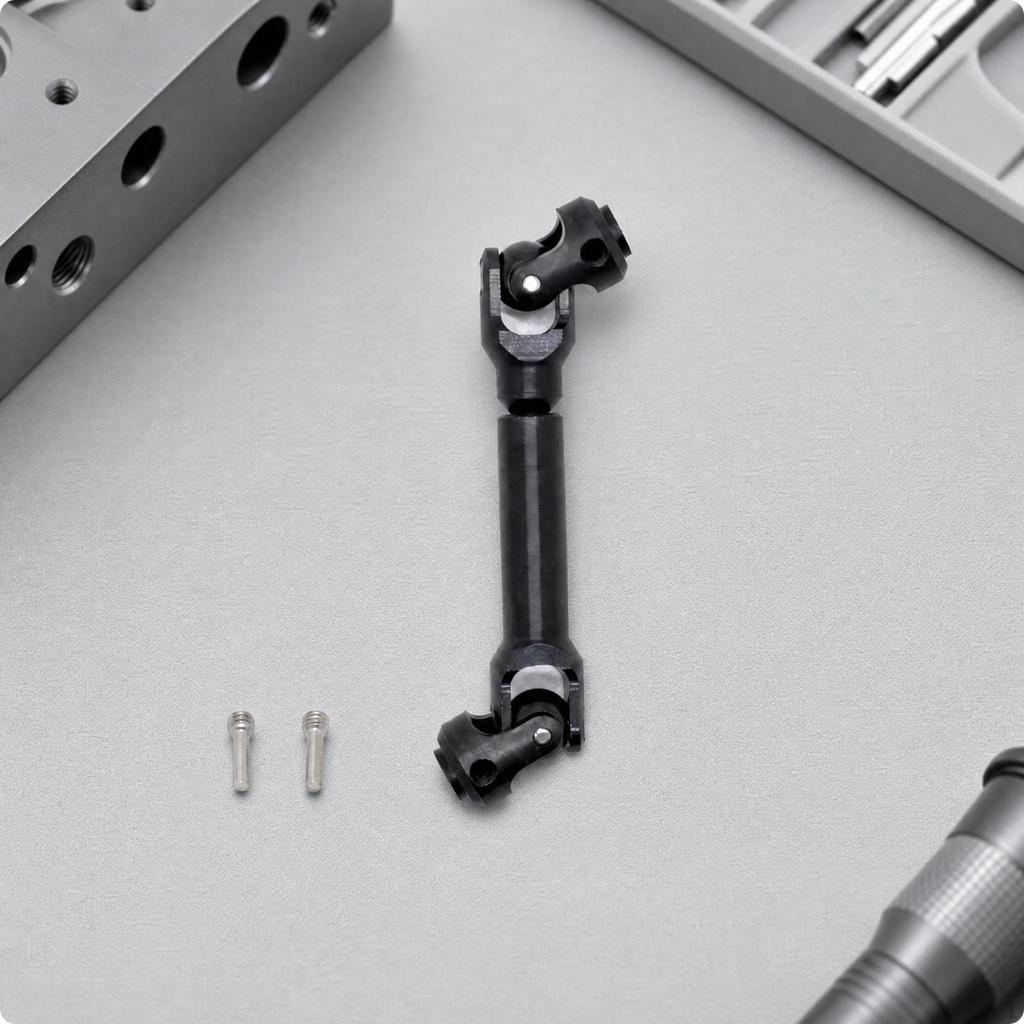 Metal RC Crawler Driveshaft Drive Shaft High Strength for Drivetrain Repairs, Trail Rigs
