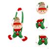 Adorable Doll Curtain Buckle Christmas Decoration Festive Holder Versatile Tieback
