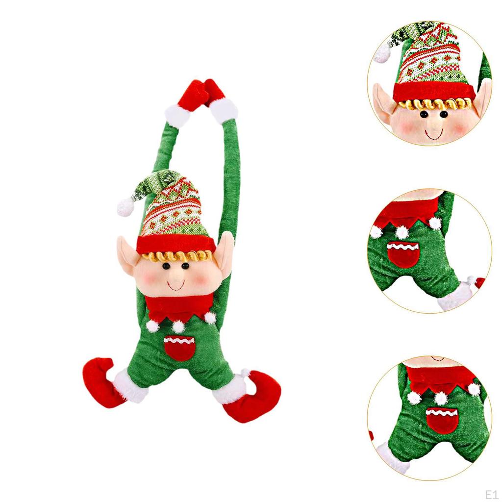 Adorable Doll Curtain Buckle Christmas Decoration Festive Holder Versatile Tieback