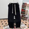American retro jeans men's spring and autumn new loose straight men's clothing high street washed tide brand casual long pants