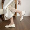 Pumps women's block heel soft sole temperament with skirt gentle Mary Jane shoes