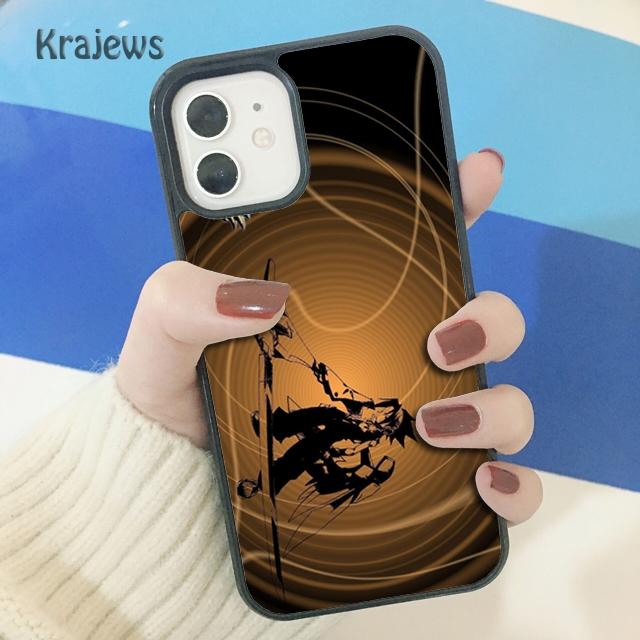 Krajews Anime Shaman King Bling Weiche Telefon Fall Abdeckung Für iPhone 14 5 SE 6s 7 8 plus XR XS 11 12 13 pro max Samsung S21 S22ultra