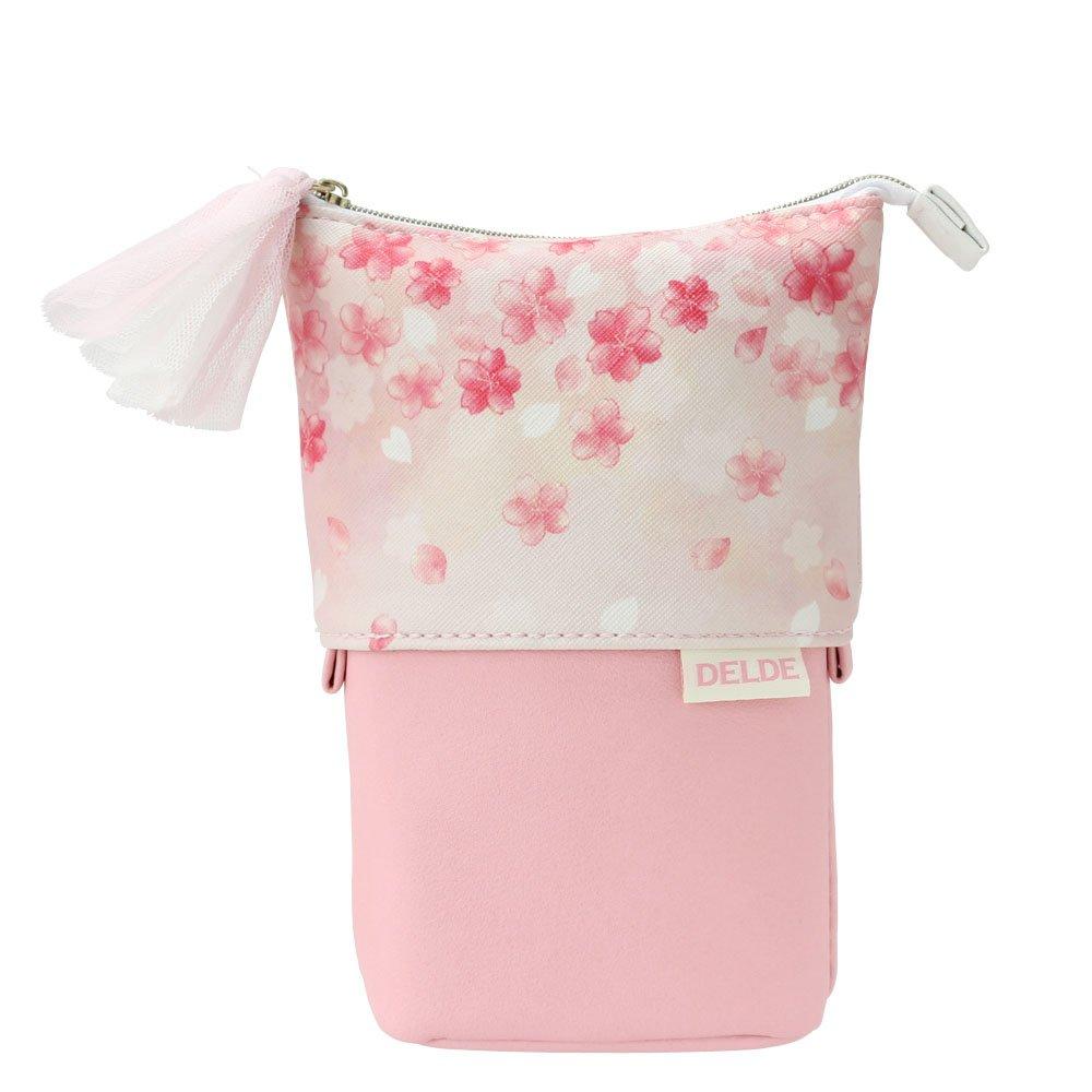 Sunstar Stationery Cosmetic Delde Happy Sakura S3791483 Pouch, Spring, Pink,
