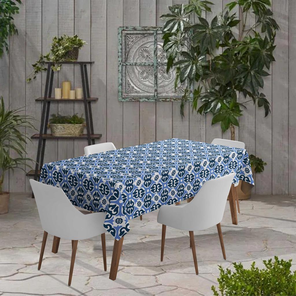 Vargottam Indoor Outdoor  Tablecloth  58x102 Inch  Rectangle  Tablecloth Waterproof Patio  Table  Cloths- Spring Summer  Table