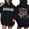 Women's Fashion Long Sleeve Sweatshirt with Graphic Print for Casual Daily Wear