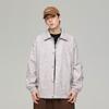 American retro trendy basic multi-color workwear loose casual waterproof bomber coach jacket