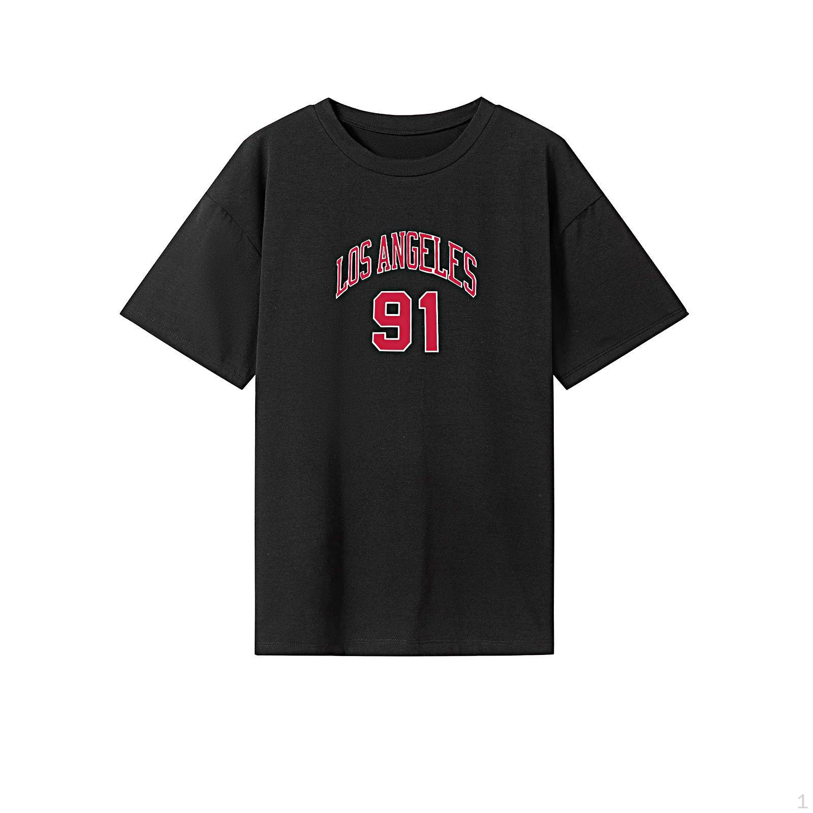 

T Shirt for Women Summer Casual Streetwear Basic Tee Walking Shopping Office