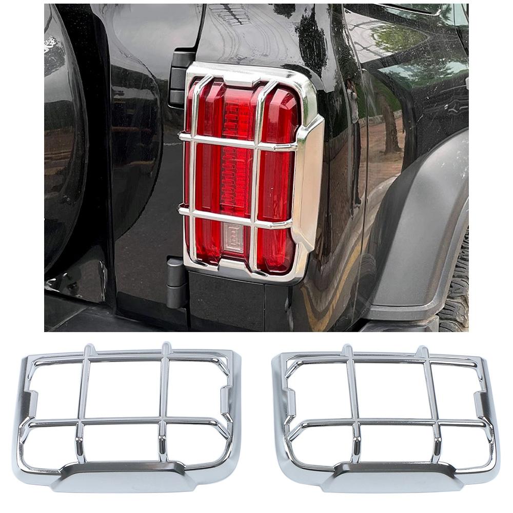 

Для GWM Tank 300 2024 2024 Хромированная дверная ручка Крышка топливного бака Зеркало заднего вида Стеклоочиститель Противотуманная фара Фара Рамка заднего фонаря Крышка Отделка