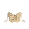 Small Handbag with Butterfly Clasp, Small Square Bag with Chain Strap for Cross-body Carrying, Red Envelope