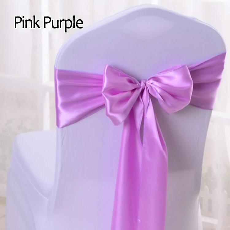 Satin Chair Sashes Ties 12Pcs Chair Decorative Satin Sashes Bow Design for Wedding Events Banquet Home Kitchen Decoration