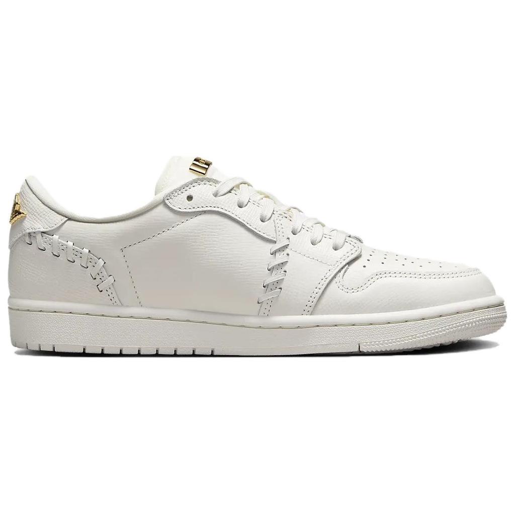 Air Jordan 1 Low Method of Make Vela Oro Metallizzato Sneakers da Donna Crema FN5032-100