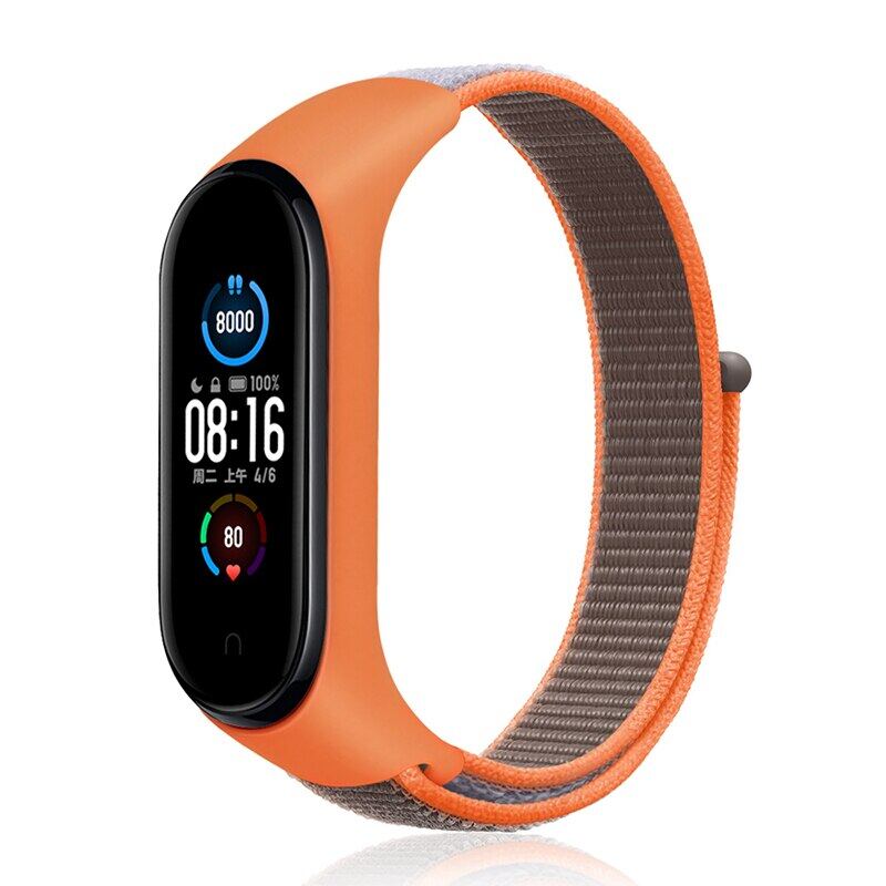 

Нейлоновый ремешок для Xiaomi Mi Band 7 6 5 4 3 Браслет Наручный ремешок Correa Ремешок для умных часов Спортивная петля Ремешок для часов Mi Band 7 6 5 4 3Аксессуары xiaomi band 4-3