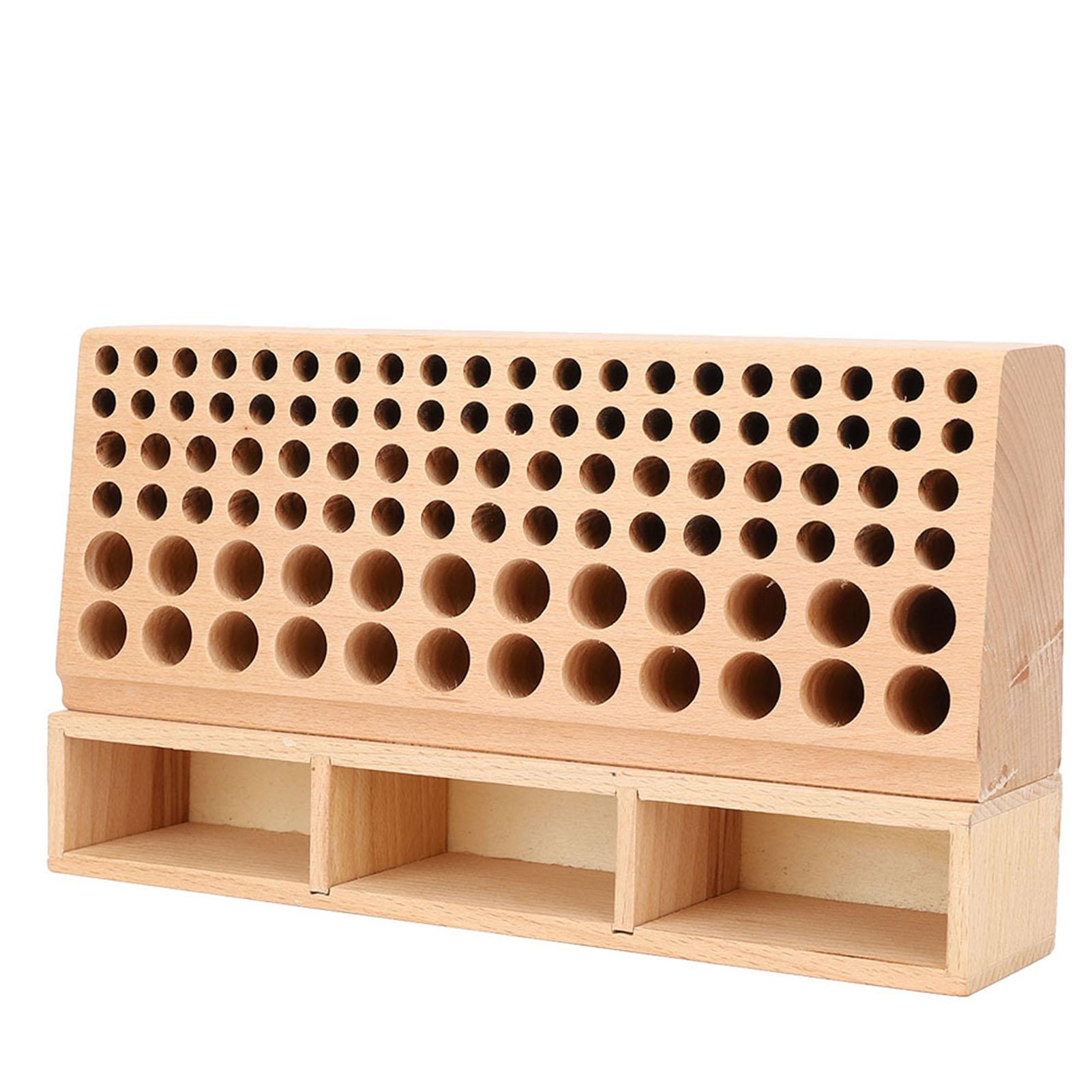 98 Holes Storage Rack Leather Craft Tool Holder Box Hand Work Holder Stand Organizer 98 Holes 2980₽