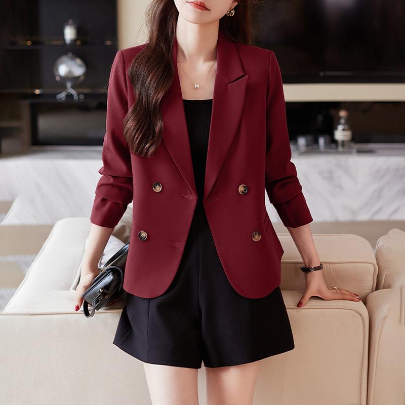 ZANZEA Women Lapel Long Sleeve Casual Thin Cardigan Blazer