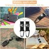 5pcs Carabiner Key Chain Compass Camping Outdoor Gadgets Hiking Survival Sports and Outdoor Recreation Accessories