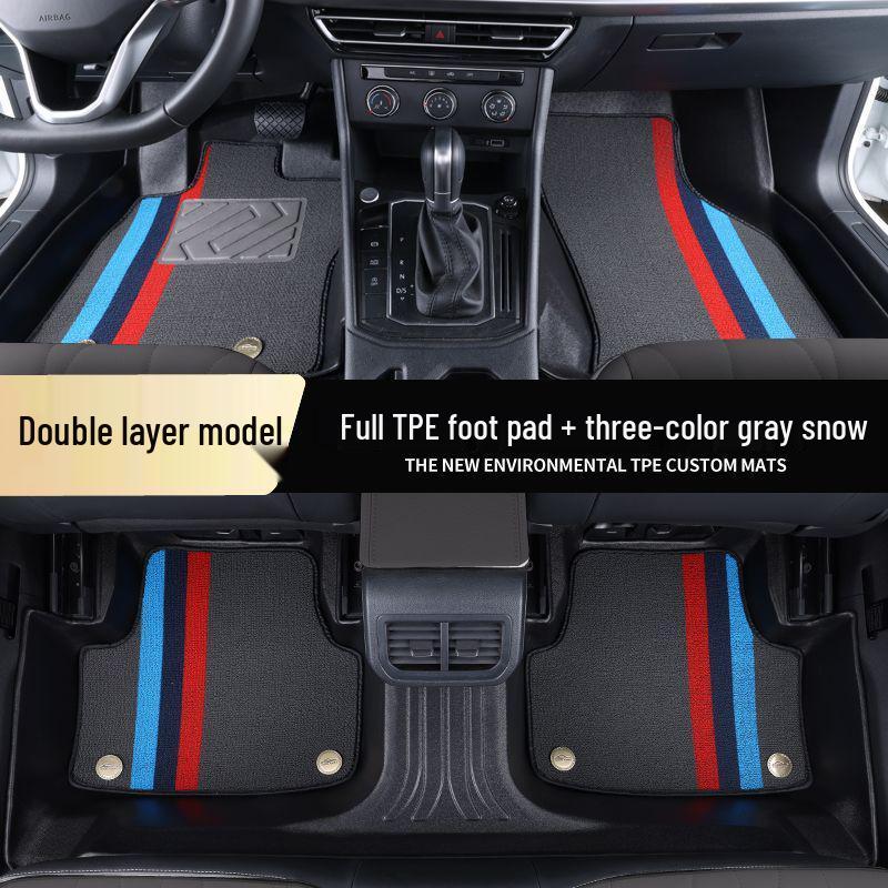 Pack Tapis de Sol et Seuil de Porte TPE Haval H6 - Style Cool Tendance Nationale (2e et 3e génération)