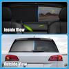ZATOOTO Rear Windshield Sunshade For Toyota Camry 2018- Rear Windshield Sunshield Double Layer For Sunshade And Privacy Offer Great Visibility Sun