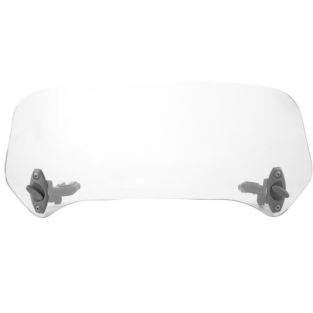 Universal Motorcycle Modified Windscreen Windshield Spoiler Air Deflector Transparent