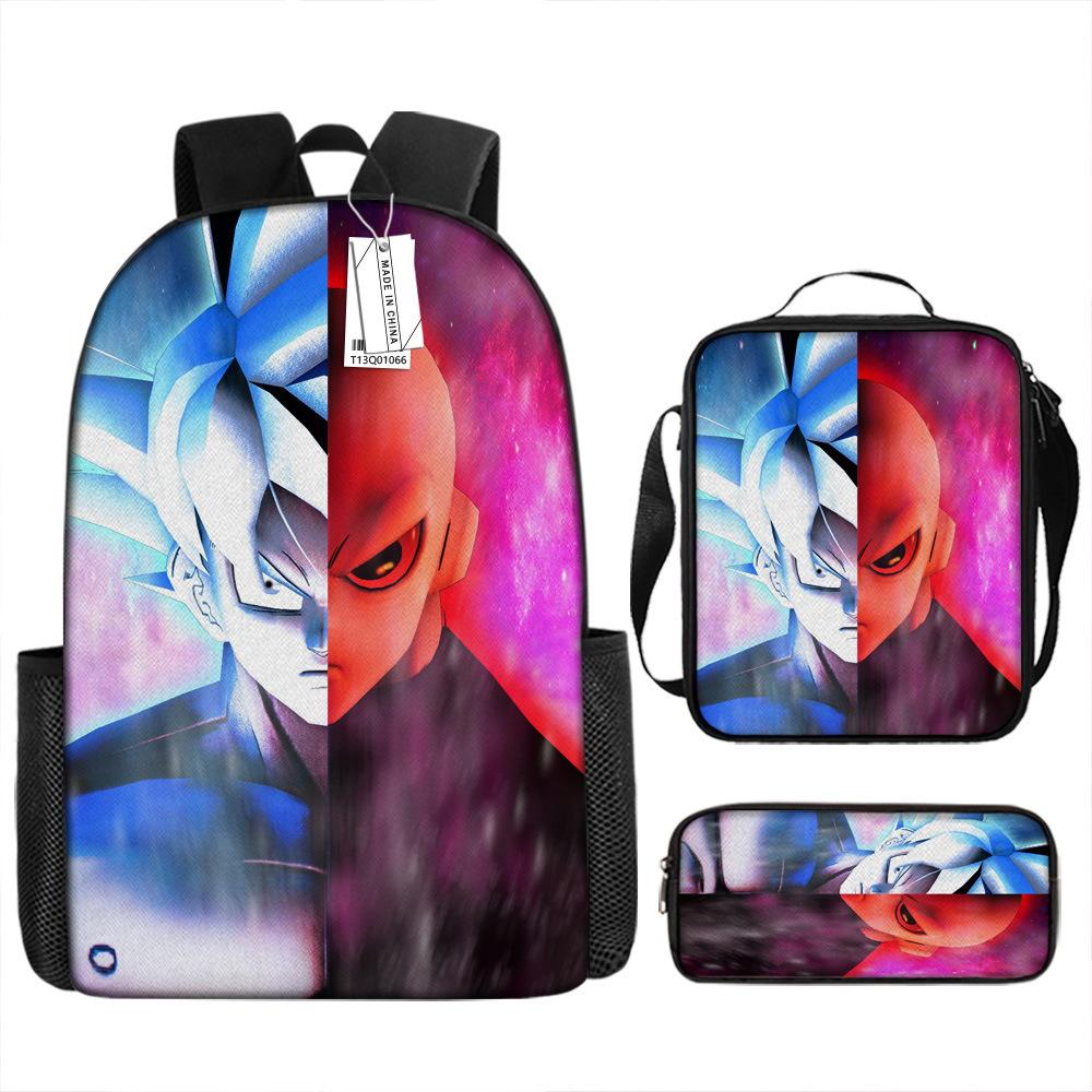 Dragon Ball Dragon Ball Anime Girl Boy Student Print Backpack Bag Cartoon Schoolbag
