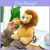Portachiavi Giocattolo Peluche Leone Cartone Animato Animale Cartone Animato Peluche Corto Ciondolo Zaino Regalo