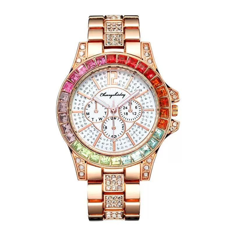 

Модные часы для мужчин и женщин, часы мужские, роскошные часы с бриллиантами, унисекс, кварцевые наручные часы