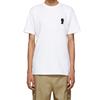 Vans X Jim Goldberg Co-branded Embroidered Crewneck T-Shirt with Small Silhouette Men Tops White VN0A4RT9WHT