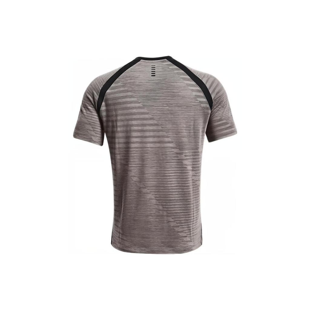 Under Armour T Shirts Men's Gray Crew Neck Moderate Straight Fit 1367535-066