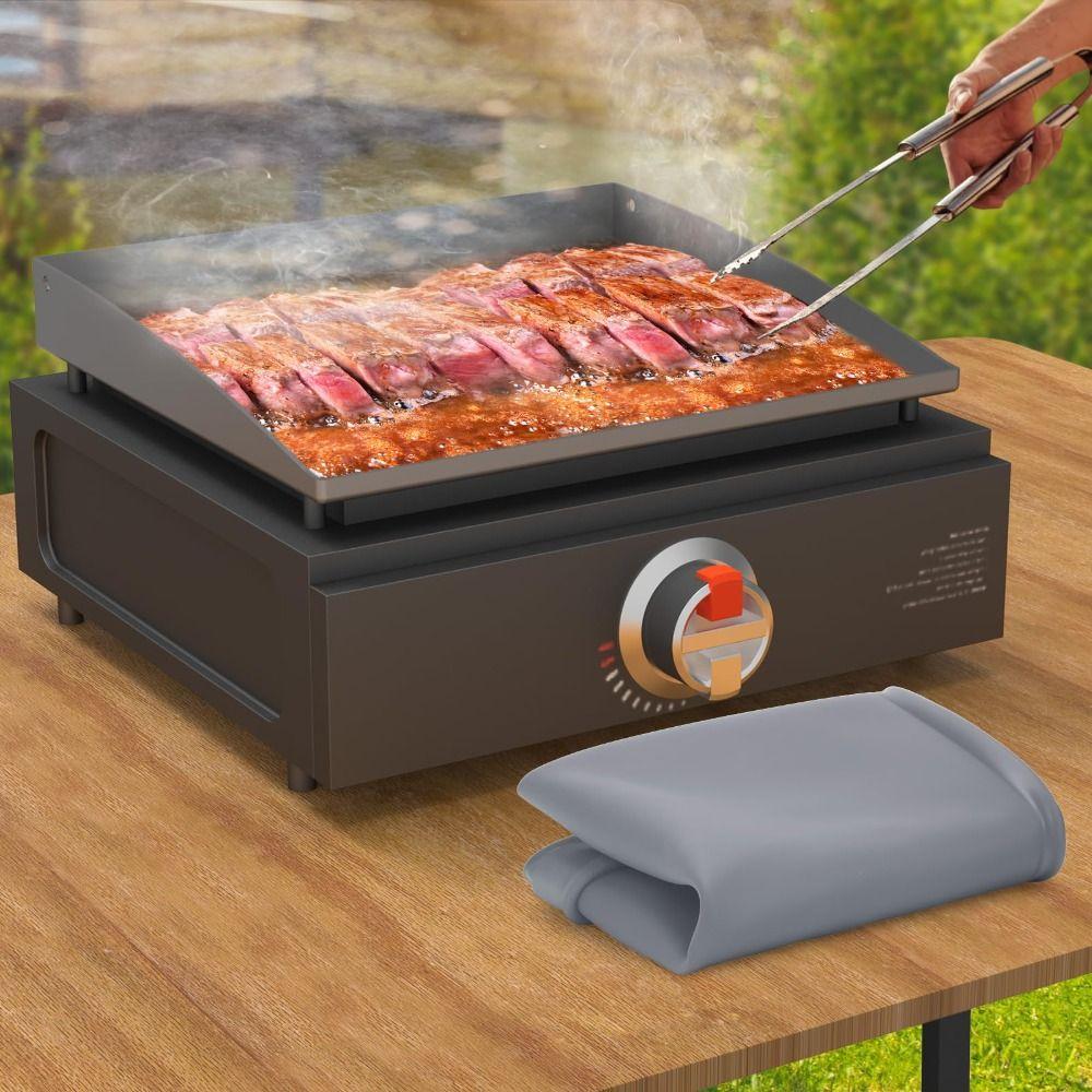 17/22/28/36 Inch Silicone Blackstone Griddle Cover Against Grease Griddle Cover  Grill Protection