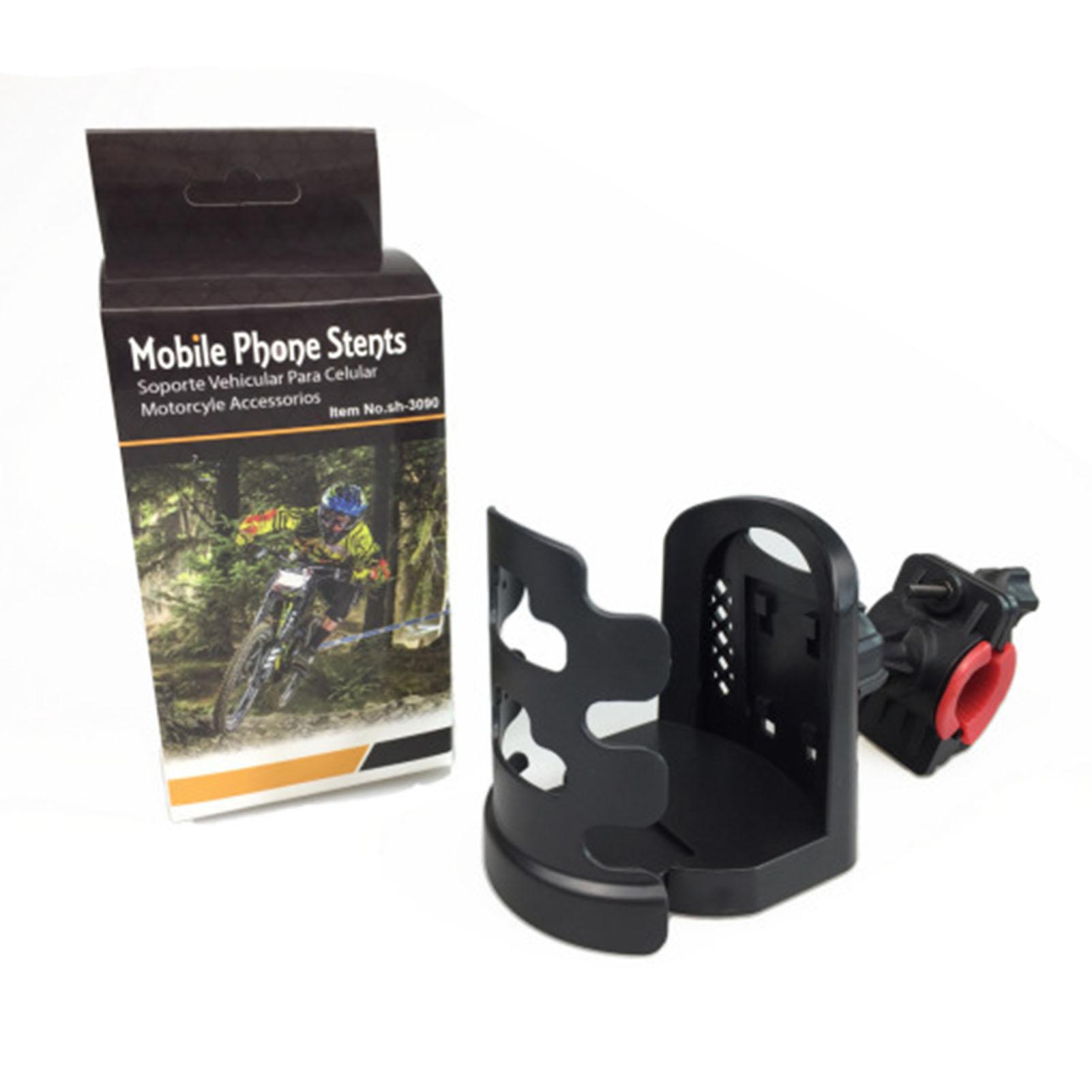

Bike Cup Holder Universal Sturdy Decorative ABS Motorcycle Water Bottle Holder Bracket