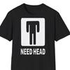 Need Head Graphic T-Shirt | Dripping Head Icon