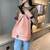 Dry and wet separation sports fitness bag going out multi-function multi-pocket belt shoe compartment travel backpack