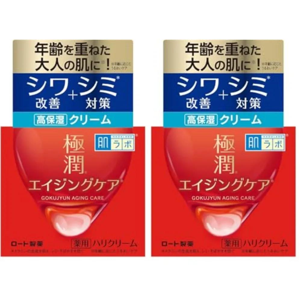 Hada Labo Gokujun Firming Anti-Aging Cream 50g 4-Piece Set