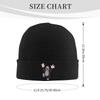 Cartoon The Little Mole Knit Hat Beanies Winter Hat Warm Unisex  Hip Hop  Caps for Men Women