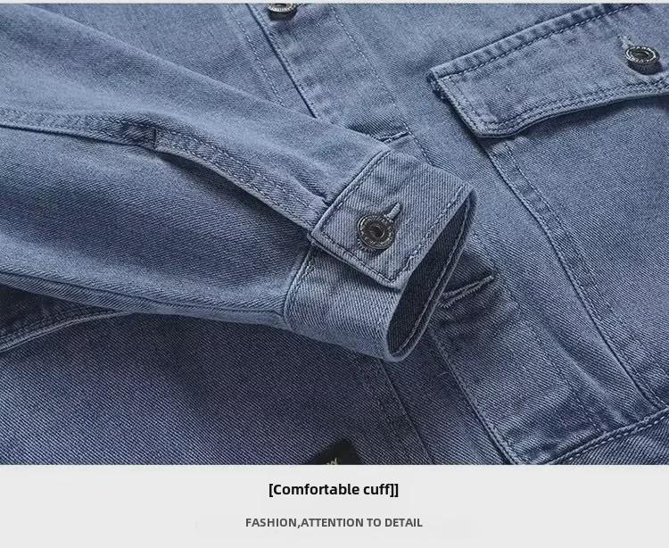 Herren Vielseitige Lockere Jeansjacke - 2022 Trendige Herbst/Winter Freizeit-Arbeitskleidung