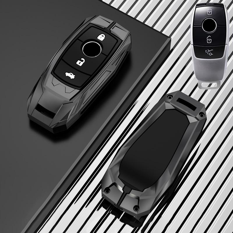 Car Key Case Cover Shell For Mercedes Benz C E S Class Glc W206 W223 W214 E300 C260 C300 S450 S500 S400 Fob Accessories