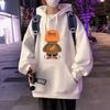 Unisex Hooded Sweatshirt, Spring & Autumn Fashion, Trendy American Brand, High Street, Loose Fit, Casual & Versatile for Couples.