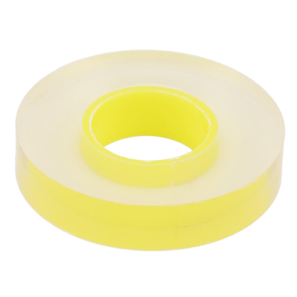 Watch Strap Protective Film 15mm Scratch Resistant Yellow Thin Stretchable PVC Protective Film for Jewelry