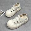 Internet Celebrity Spring New Hollowed Women's Shoes Versatile Sports Casual White Shoes  Popular Style Ins Fashion