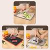 ZISIZ 304 Stainless Steel Cutting Board