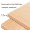 OEING Willow Wood Solid Rectangular Cutting and Dough Board