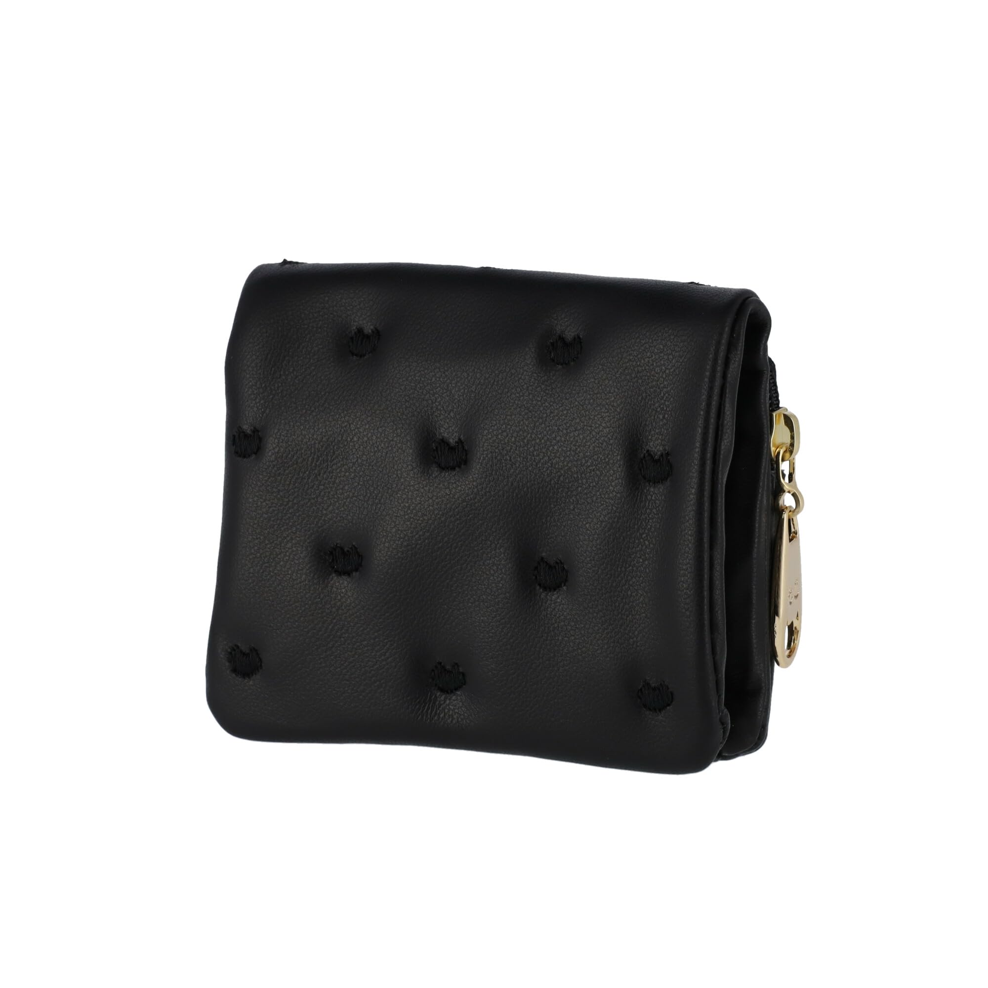 

Tsumori Chisato Маленький складной кошелек Маленький кот , Черный