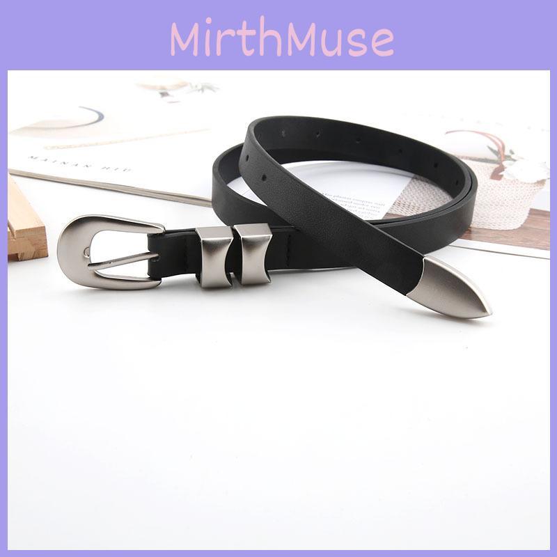Summer Womens Fashion Pu Leather Belt With Unique Irregular Design For Daily Casual