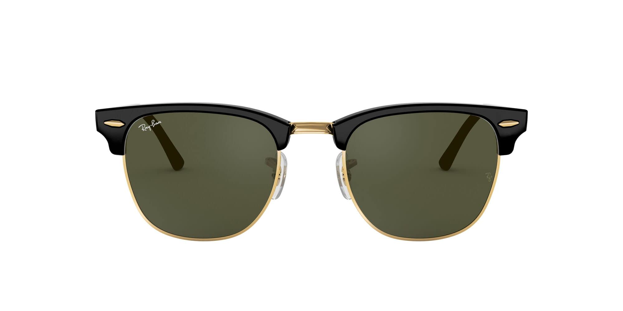 

Солнцезащитные очки 0RB3016F CLUBMASTER W0365 ЗЕЛЕНЫЕ 49 [Ray-Ban] G-15